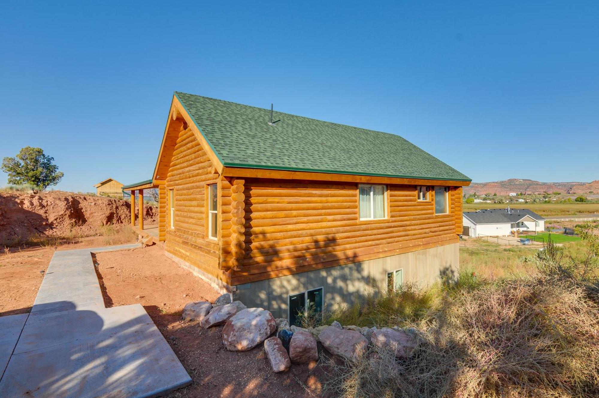 The Cliffrose Cabin - Hike, Relax, Explore! Kanab Eksteriør bilde